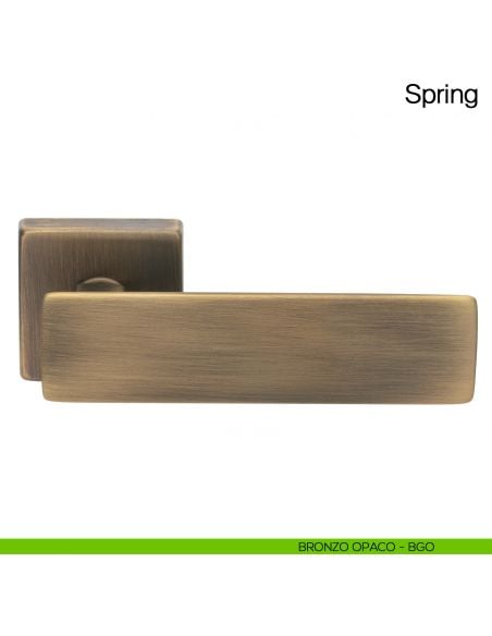Maniglia per porta Spring Manital - bronzato opaco