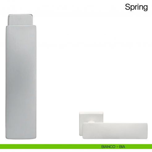 Maniglia martellina DK per finestra Spring Manital - bianco