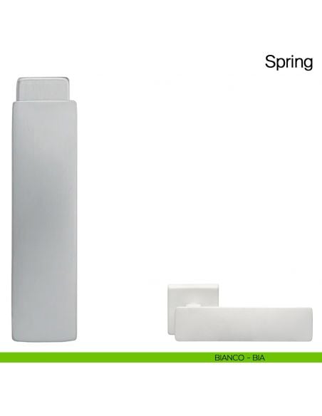 Maniglia martellina DK per finestra Spring Manital - bianco