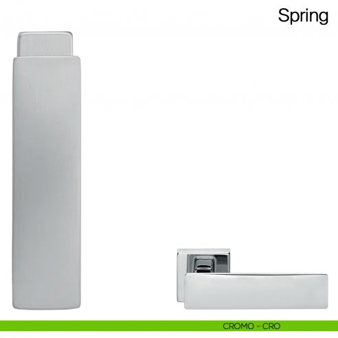 Maniglia martellina DK per finestra Spring Manital - cromato