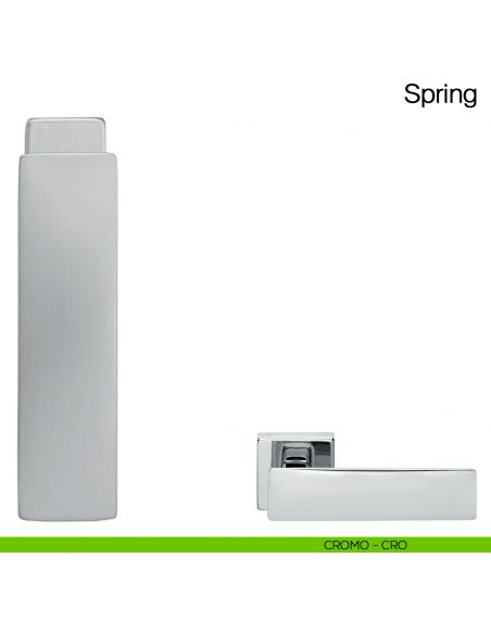 Maniglia martellina DK per finestra Spring Manital - cromato