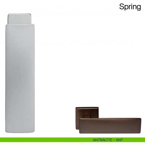 Maniglia martellina DK per finestra Spring Manital - antracite