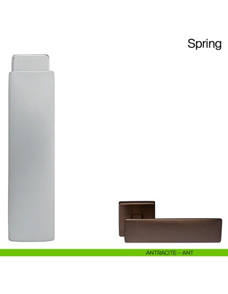 Maniglia martellina DK per finestra Spring Manital - antracite