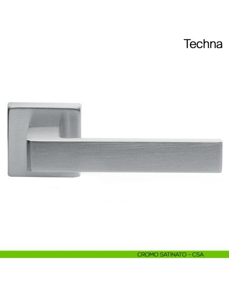 Maniglia per porta Techna Manital - cromato satinato