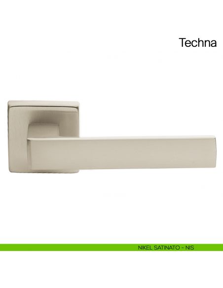 Maniglia per porta Techna Manital - nikel satinato