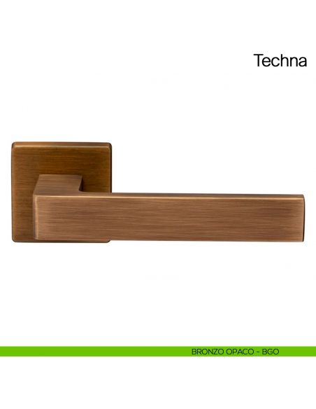 Maniglia per porta Techna Manital - bronzato opaco