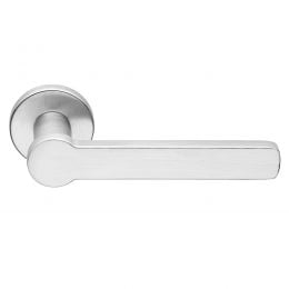 Maniglia per porta interna Token Zincral Linea Calì rosetta tonda