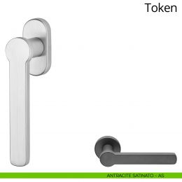 Maniglia per finestra martellina DK Token Zincral Linea Calì 2