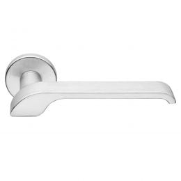 Maniglia per porta interna Turbo Zincral Linea Calì rosetta tonda