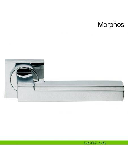 Maniglia per porta Morphos Manital cromato