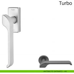 Maniglia per finestra DK antintrusione Turbo Zincral Linea Calì 2