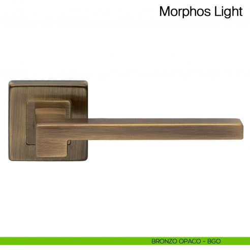 Maniglia per porta Morphos Light Manital bronzato