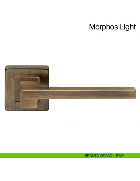 Maniglia per porta Morphos Light Manital bronzato
