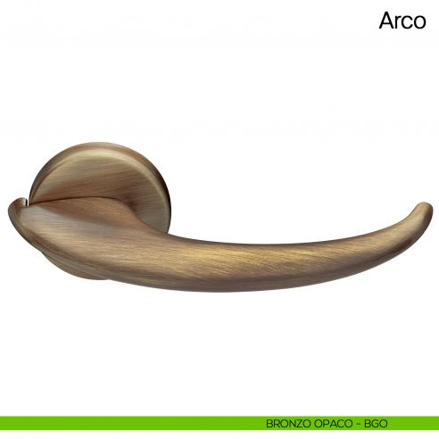 Maniglia per porta Arco Manital bronzato