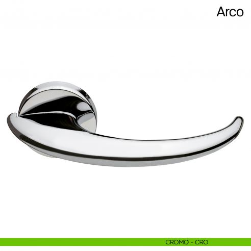 Maniglia per porta Arco Manital cromato