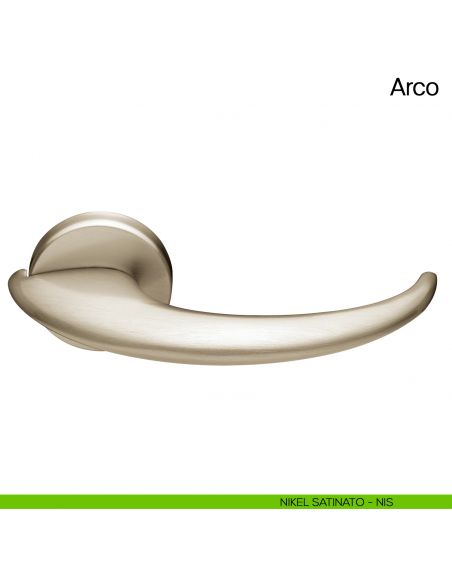Maniglia per porta Arco Manital nikel satinato