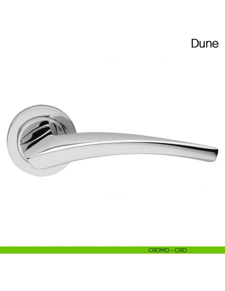Maniglia per porta Dune Manital cromato
