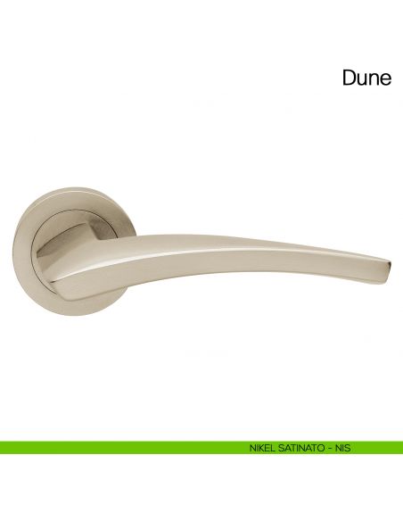 Maniglia per porta Dune Manital nikel satinato