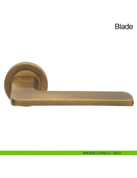 Maniglia per porta Blade Manital bronzato