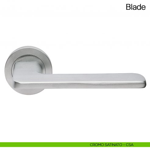 Maniglia per porta Blade Manital cromato satinato