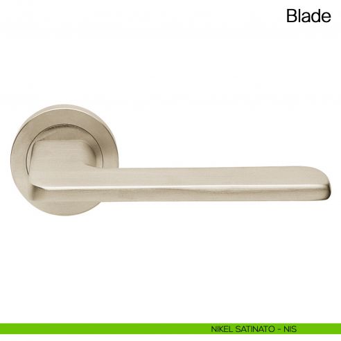 Maniglia per porta Blade Manital nikel satinato