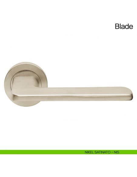 Maniglia per porta Blade Manital nikel satinato