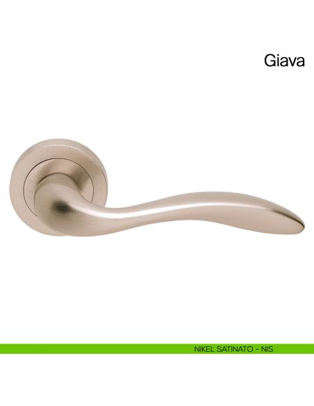 Maniglia per porta Giava Manital nikel satinato