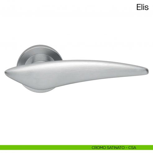 Maniglia per porta Elis Manital cromato satinato
