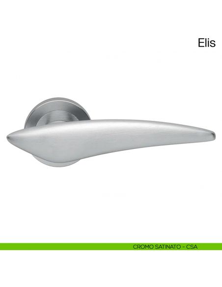 Maniglia per porta Elis Manital cromato satinato