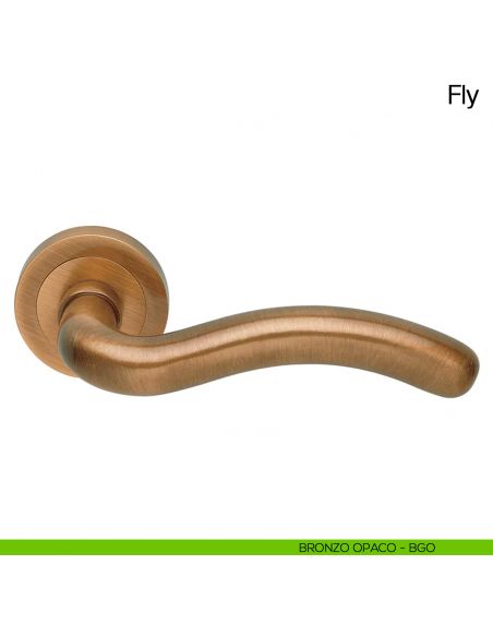 Maniglia per porta Fly Manital bronzato