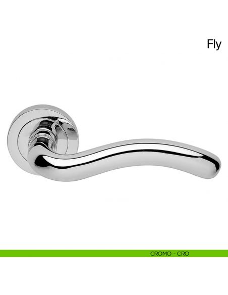 Maniglia per porta Fly Manital cromato