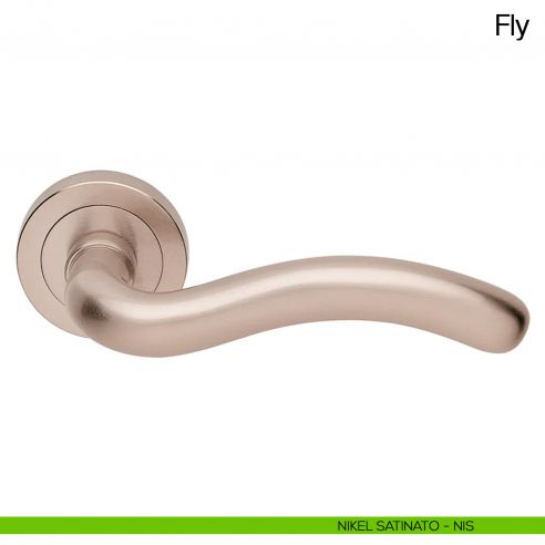 Maniglia per porta Fly Manital nikel satinato