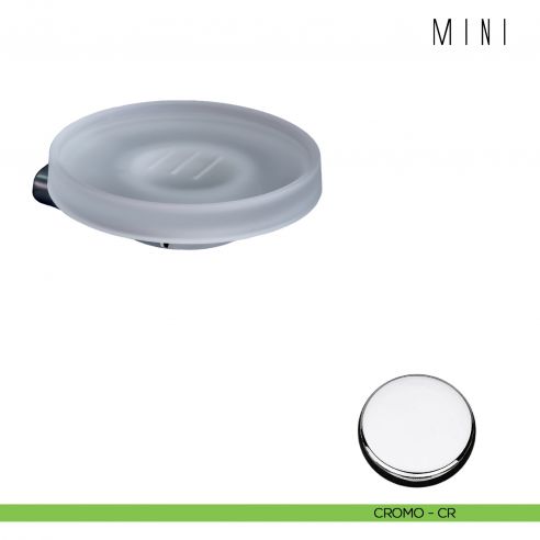 Porta sapone inamovibile Colombo Design serie Mini cromo