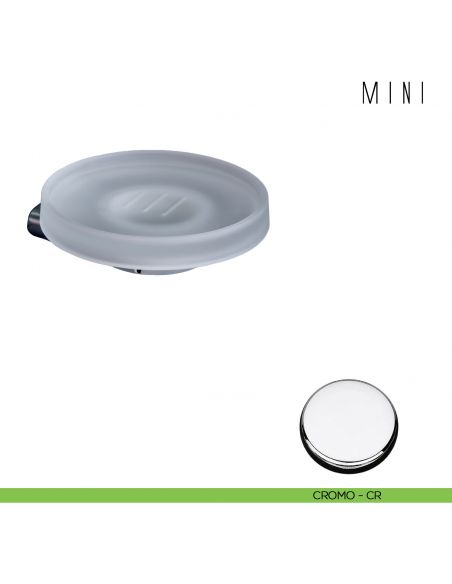 Porta sapone inamovibile Colombo Design serie Mini cromo