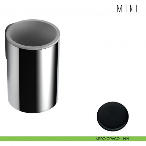 Porta bicchiere Colombo Design serie Mini neromat