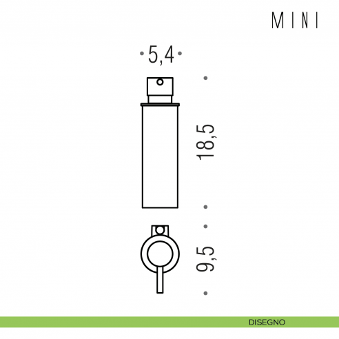 Spandisapone Colombo Design serie Mini disegno