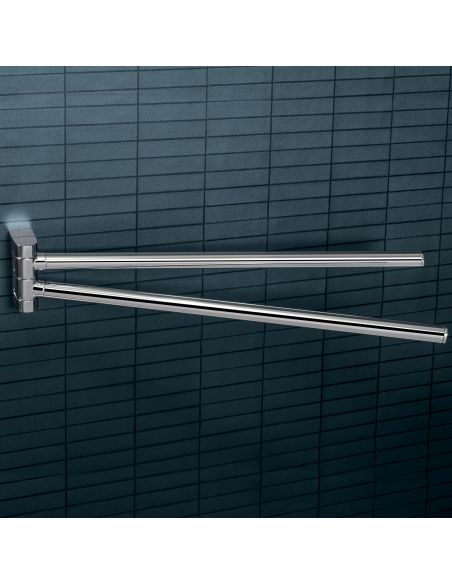 Porta salvietta doppio a snodo Colombo Design Mini B4012