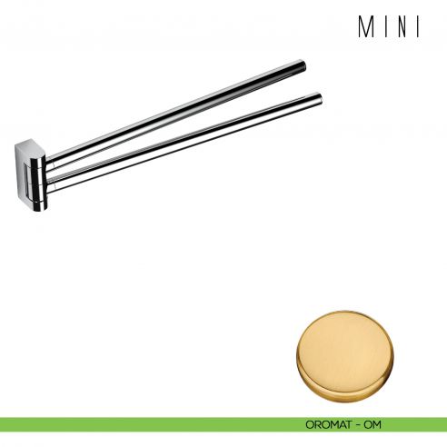 Porta salvietta doppio a snodo Colombo Design Mini B4012 oromat