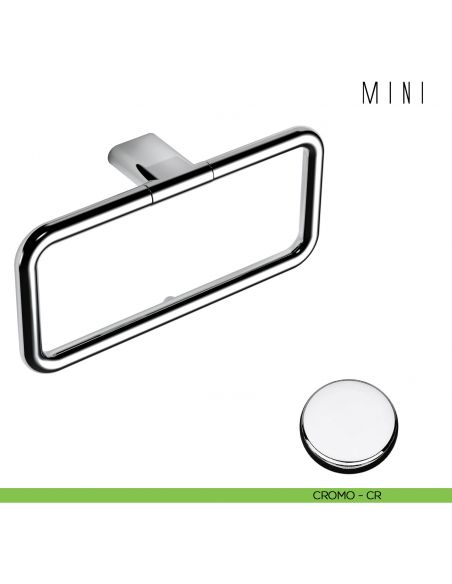 Porta salvietta ad anello Colombo Design Mini B4031 cromo