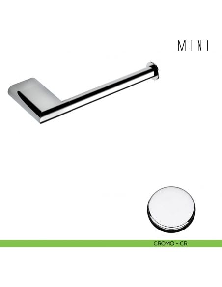 Porta rotolo Colombo Design Mini B4008d cromo