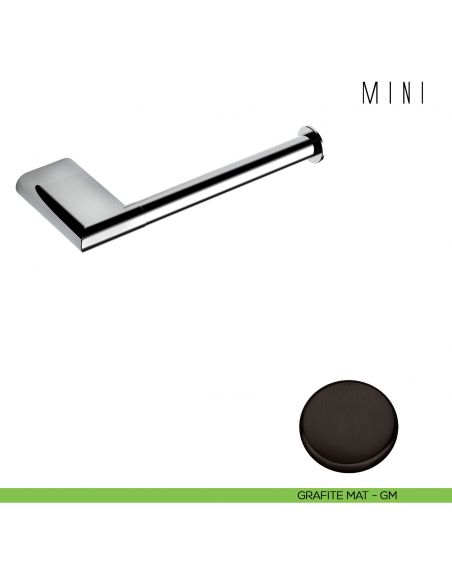 Porta rotolo Colombo Design Mini B4008d grafite mat