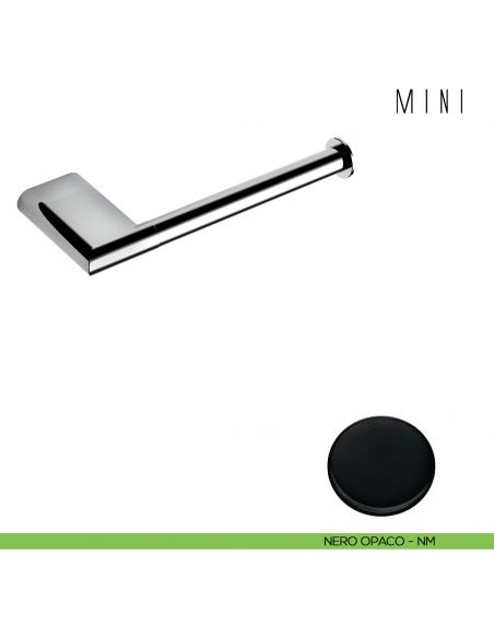 Porta rotolo Colombo Design Mini B4008d neromat