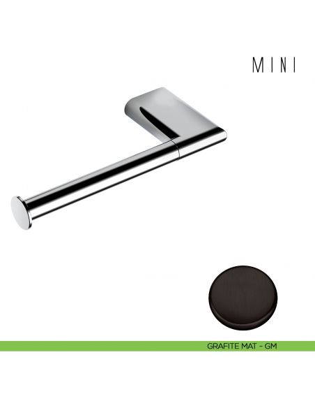 Porta rotolo Colombo Design Mini B4008s grafite mat