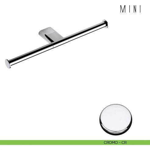 Porta rotolo doppio Colombo Design Mini B4090 CROMO