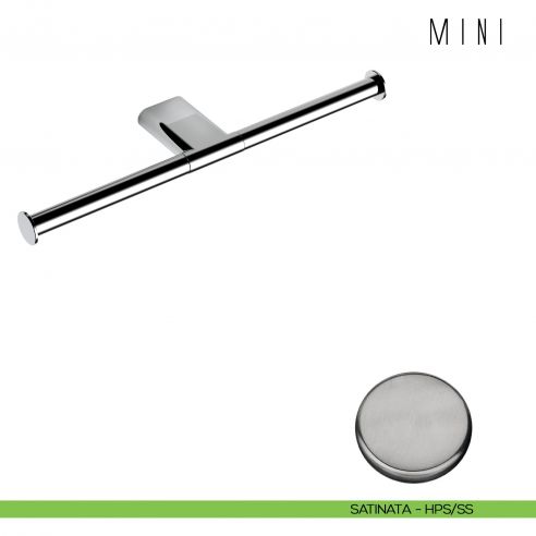 Porta rotolo doppio Colombo Design Mini B4090 HPS/SS