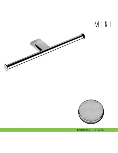 Porta rotolo doppio Colombo Design Mini B4090 HPS/SS