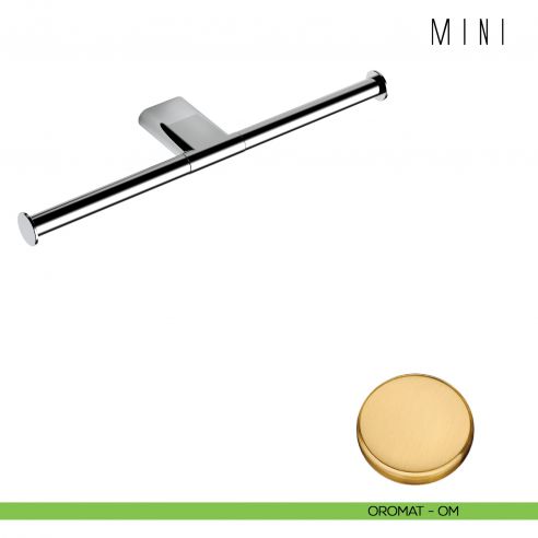Porta rotolo doppio Colombo Design Mini B4090 OROMAT