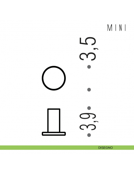 Appenditutto a parete Colombo Design serie Mini disegno