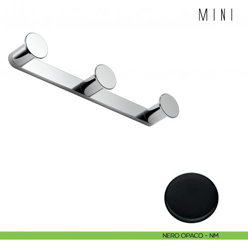 Appenditutto a parete Colombo Design serie Mini NEROMAT