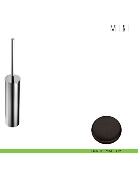 Porta scopino d'appoggio Colombo Design serie Mini GRAFITE MAT